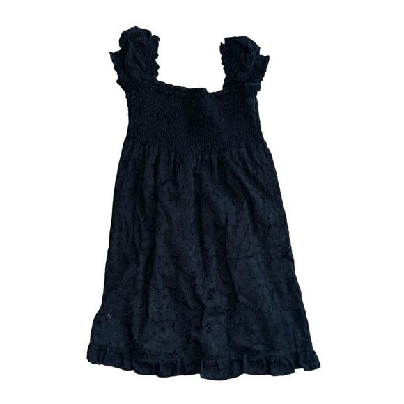 VINTAGE JUICY COUTURE Black Off The Shoulder Lace Dress Size 8 - Picture 2 of 10